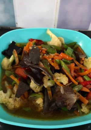 Foto resep 7. Sayur Saus Tiram