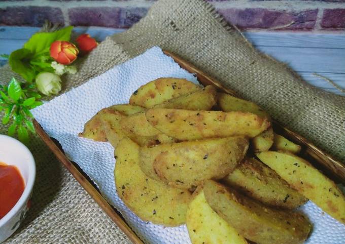 Langkah Mudah untuk Menyiapkan Potato Wedges yang Lezat Sekali