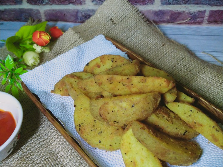 Langkah Mudah untuk Menyiapkan Potato Wedges yang Lezat Sekali