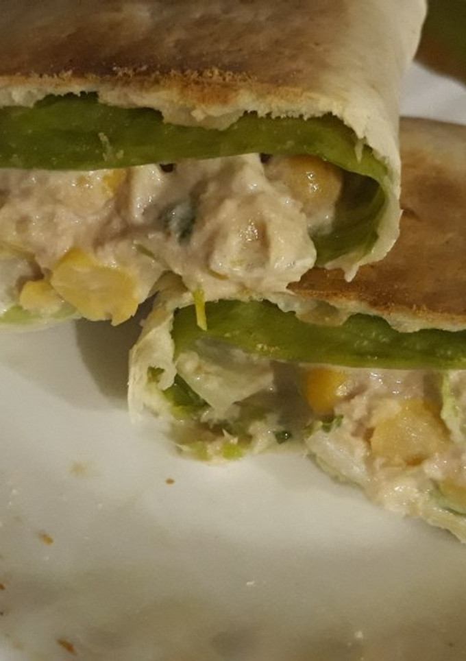 Una foto de Burrito de garbanzos