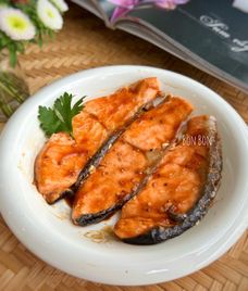 cá phi lê sốt teriyaki