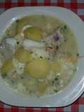 Patatas en salsa verde