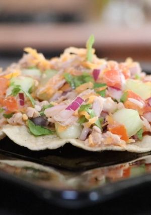 Una foto de Ceviche de atún