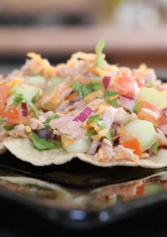 Una foto de Ceviche de atún
