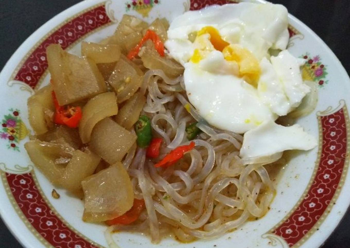Mie shirataki soto kikil DEBM