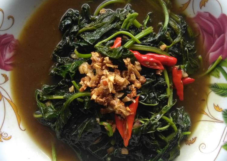 Tumis Bayam Bawang Putih