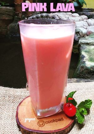 Foto resep Pink Lava