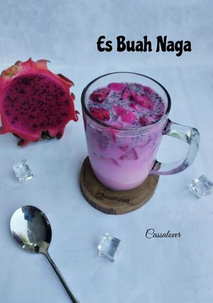 Foto resep Es Buah Naga