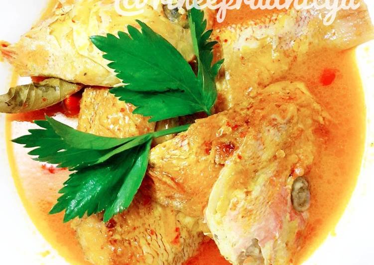 Resep Kakap merah asam pedas Lezat