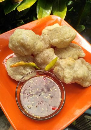 Foto resep Cireng mulur crispy "bumbu rujak" ala sasa