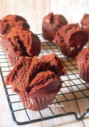 Foto resep 1074. Bolu Kukus Cokelat Gluten Free (no mixer)
