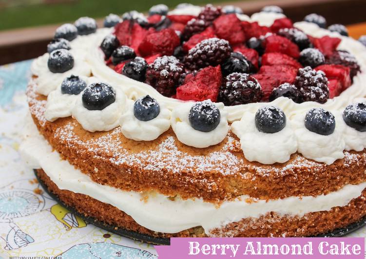 Recipe of Homemade Berry Almond Cake