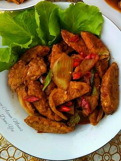 Foto resep Tempe Asam Manis