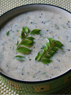 A picture of Cucumber Pachadi.