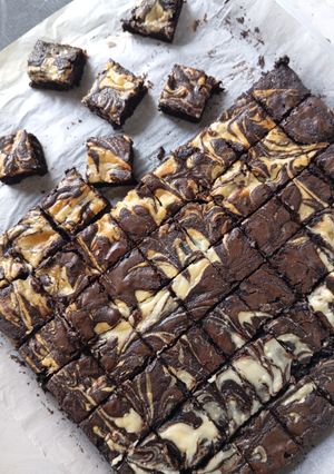 Foto resep Brownies Chewy dengan Cream Cheese