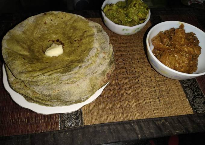 Morianga powder roti