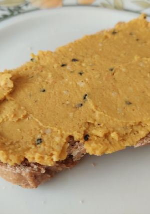 Sárgaborsó pástétom recept fotója