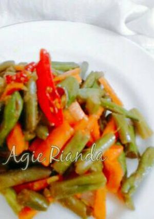 Foto resep Oseng wortel buncis