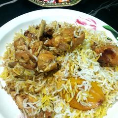 Chicken Biryani(kolkata wedding style) A picture of Chicken Biryani(kolkata wedding style).
