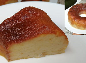 Foto principal de Pudin o budín de pan duro/sin horno al microondas