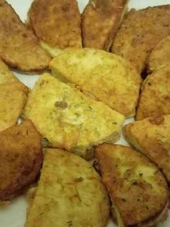 Una foto de Pan pasado por huevo