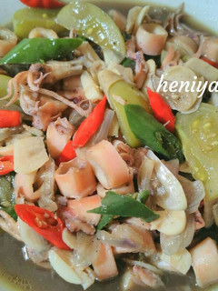 Foto resep Cumi Asin Tumis