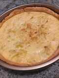 Torta de puerros