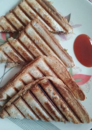 A picture of Veg sandwich.