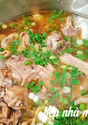 Hình của món Vịt xào gừng.