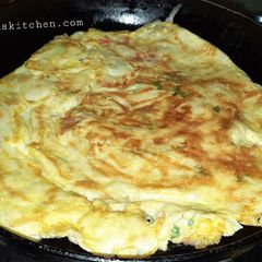 A picture of Egg omelette Recipe.