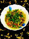 Mixed Sprouts Poha