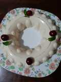 Gelatina de leche y philadelphia