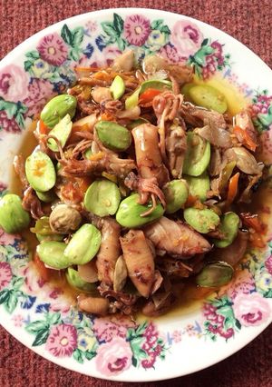 Foto resep Tumis Cumi Pete