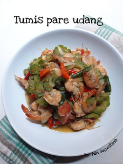 Foto resep Tumis Pare Udang