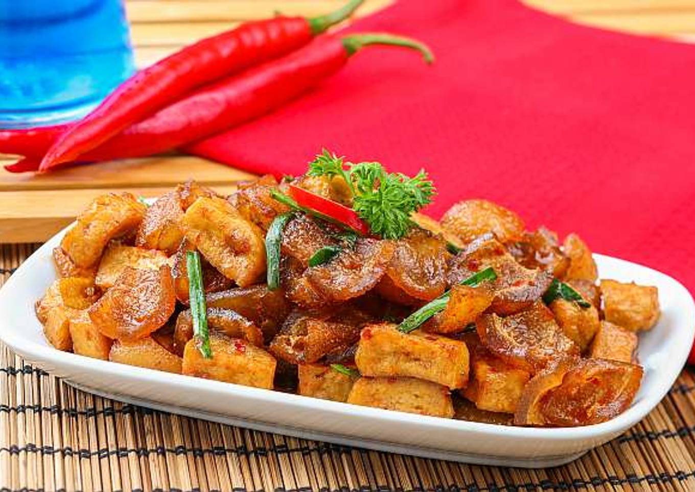 Resep Sambal Goreng Kikil Tahu Pedas