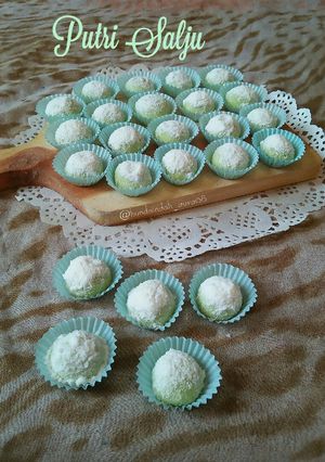 Foto resep Putri Salju Pandan