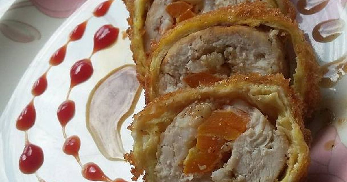 Resep Chicken Shrimp Roll / Rolade Ayam oleh Kiky Amelia - Cookpad