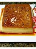 Flan de Rompope y Turrón de Maní