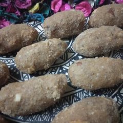A picture of Suji Dry Fruits Pinni.