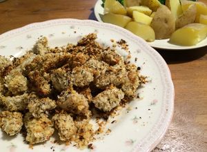 Foto resep Chicken Parmesan Panko DIET