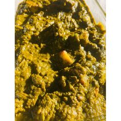 A picture of Palak Paneer.