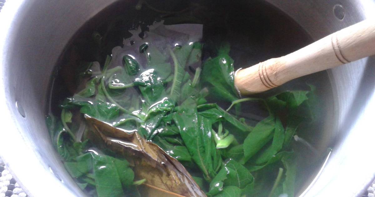  Resep  Sayur  Bening Bayam  ala Anak Kos Super Simple  oleh 