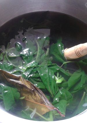 Foto resep Sayur Bening Bayam ala Anak Kos! Super Simple