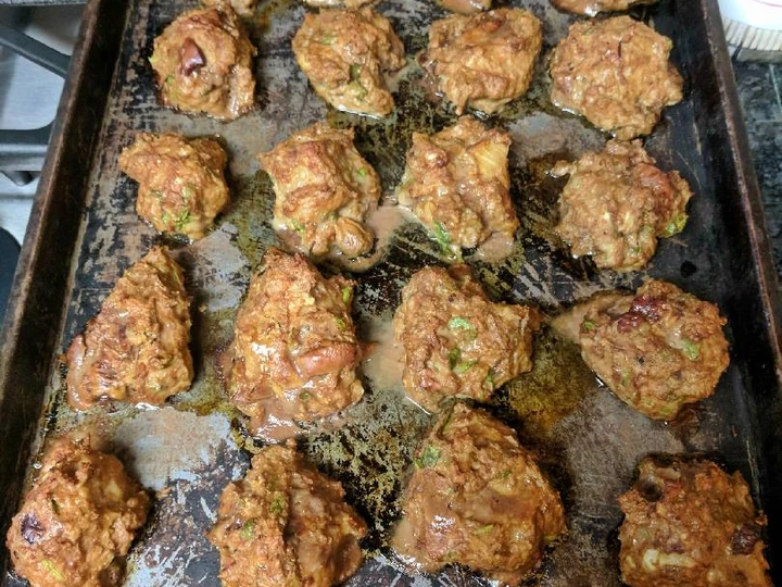 Recipe Bola daging dengan hati ayam which Delicious