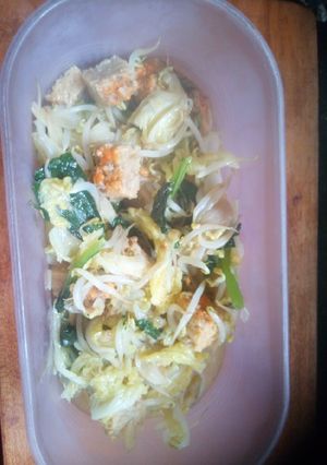 Foto resep Tumis duo sawi plus oncom