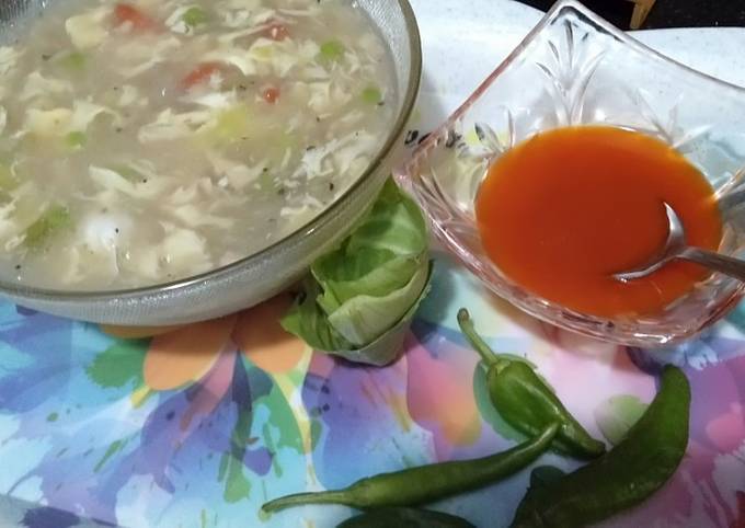How to Prepare Homemade Hot and sour soup