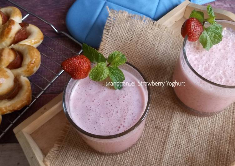 Strawberry Yoghurt Homemade