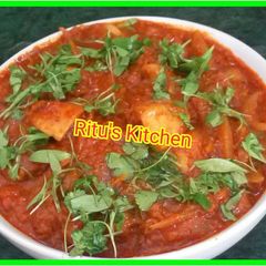 Mushroom masala A picture of Mushroom masala.