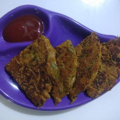 Roti pudla A picture of Roti pudla.