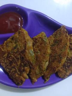 A picture of Roti pudla.